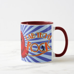 STARBURST LAB TECHS ROCK (LABORATORY SCIENTIST) MUG