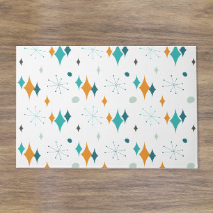 Starburst Mid Century Modern Pattern Doormat