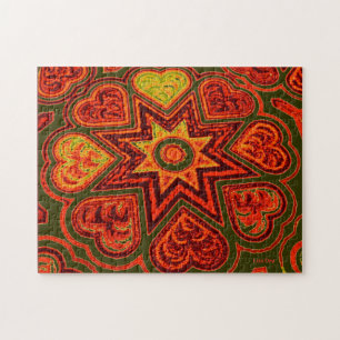 'Starburst of Love' Jigsaw Puzzle