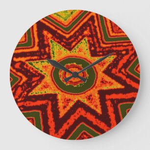 'Starburst of Love' Wall Clock