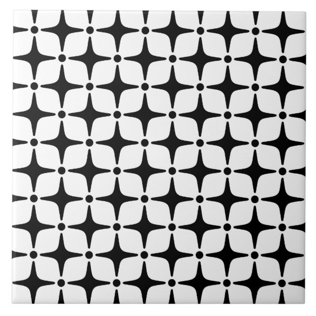Starburst Pattern Tile (Front)