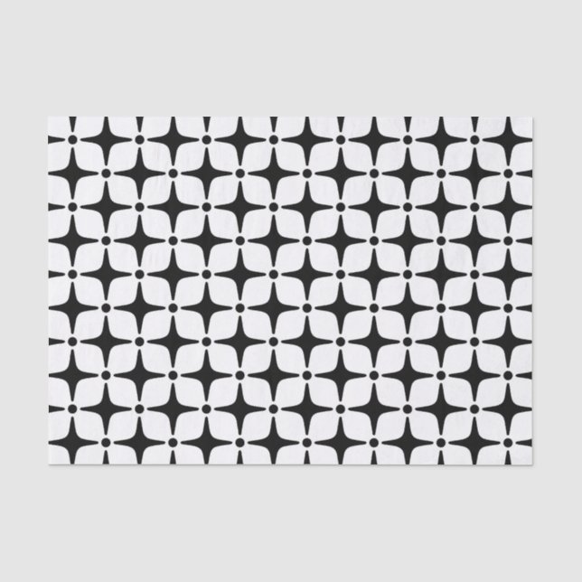 Starburst Pattern Tissue Paper (Front)