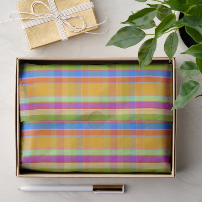 Starburst Plaid SXB Tissue Paper (Gift)