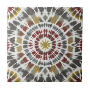 Starburst Tie Dye Tile