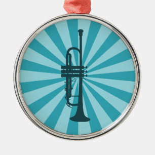 Starburst Trumpet Ornament