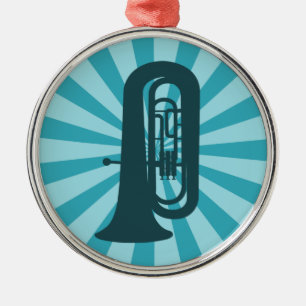 Starburst Tuba Ornament