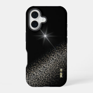 Starburst with Glittering Trail iPhone 16 Case