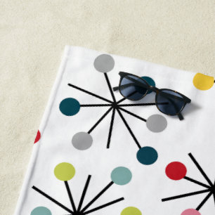 Starbursts Beach Towel
