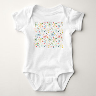 Starbursts in Colour Baby Bodysuit