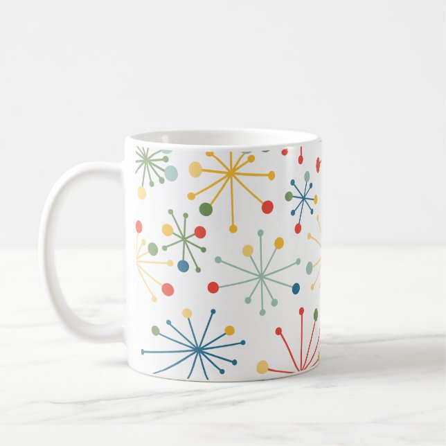 Starbursts in Colour  Coffee Mug (Left)