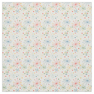 Starbursts in Colour  Fabric