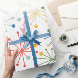 Starbursts in Colour Wrapping Paper