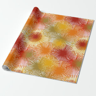 Starbursts wrapping paper