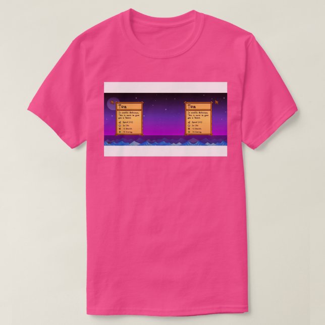 Stardew Valley Tea Mug Gift T-Shirt (Design Front)
