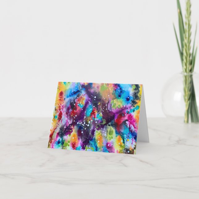 Stardust Blank Note Card (Front)