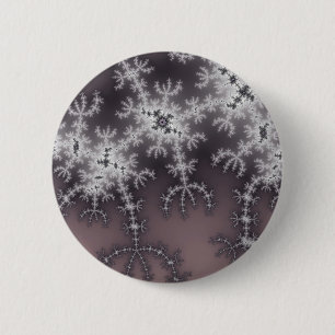 StarDust - Fractal 6 Cm Round Badge