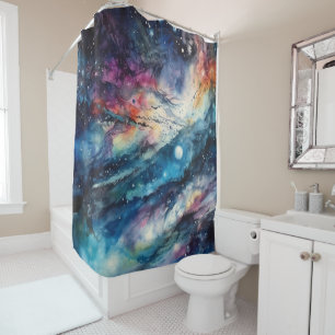 Stardust Galaxy Shower Curtain