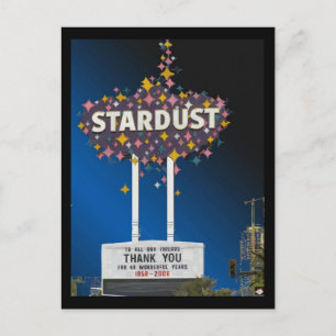 Stardust Las Vegas Vector Graphic Postcards #14