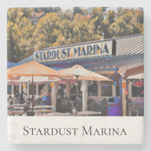 Stardust Marina Stone Coaster