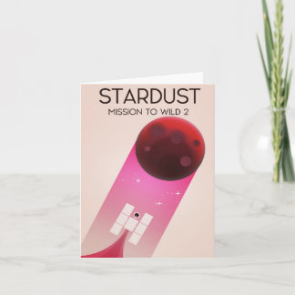 Stardust Mission to Comet Wild 2 Holiday Card