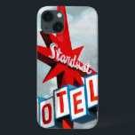 Stardust Motel Sign iPhone 13 Case<br><div class="desc">Stardust Motel Sign  Artist: Naomi McCavitt</div>