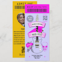 Stardust Pop Rock ’n’ Roll Wedding Ticket