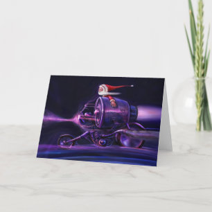 Stardust Rider Holiday Card