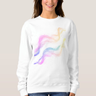 Stardust Trails Aesthetic Cosmic Sweatshirt