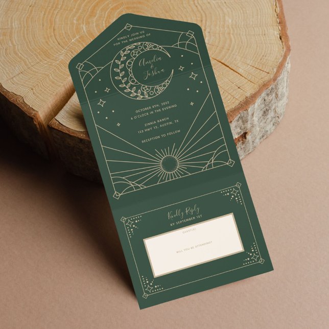 Stardust Wedding Invitations (Creator Uploaded)