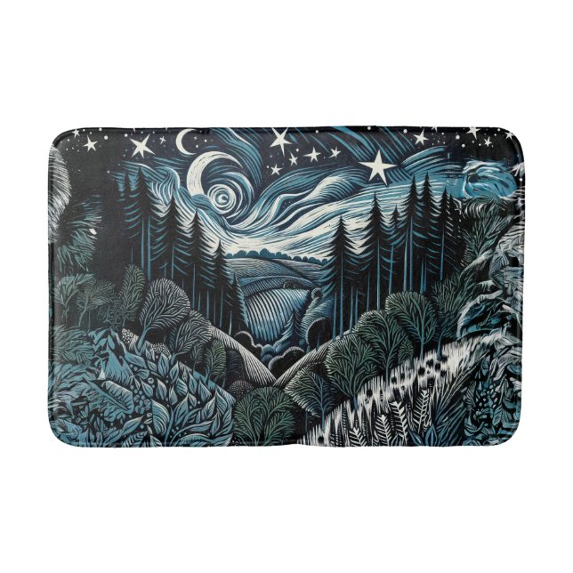 Starfall Bath Mat (Front)