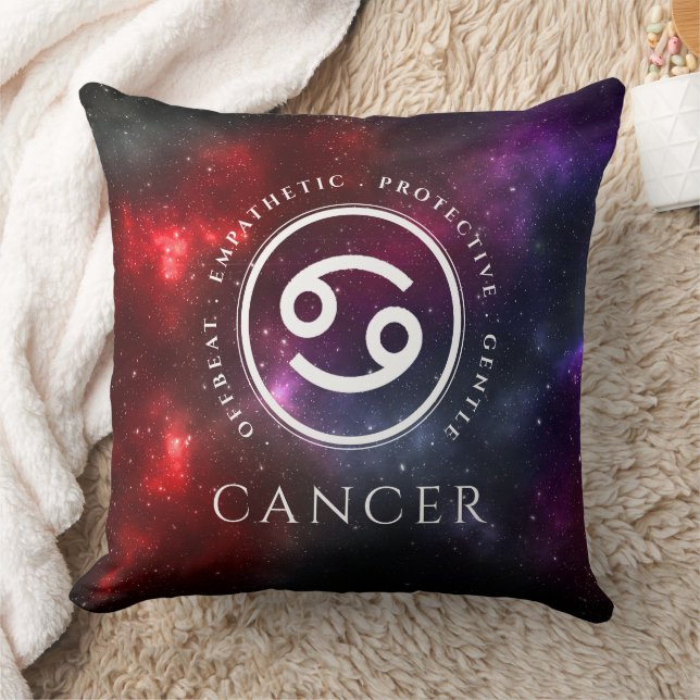 Starfield Cancer Crab Western Zodiac Cushion (Blanket)