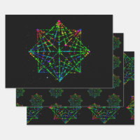 Starfield Kaleidoscope Design  