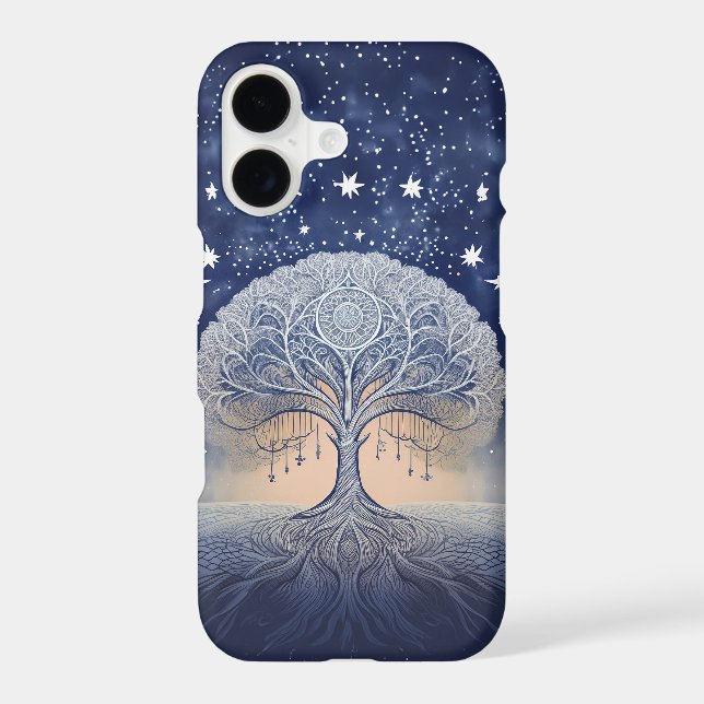 Starfield Roots, Celestial Winter Tree of Life (Back)