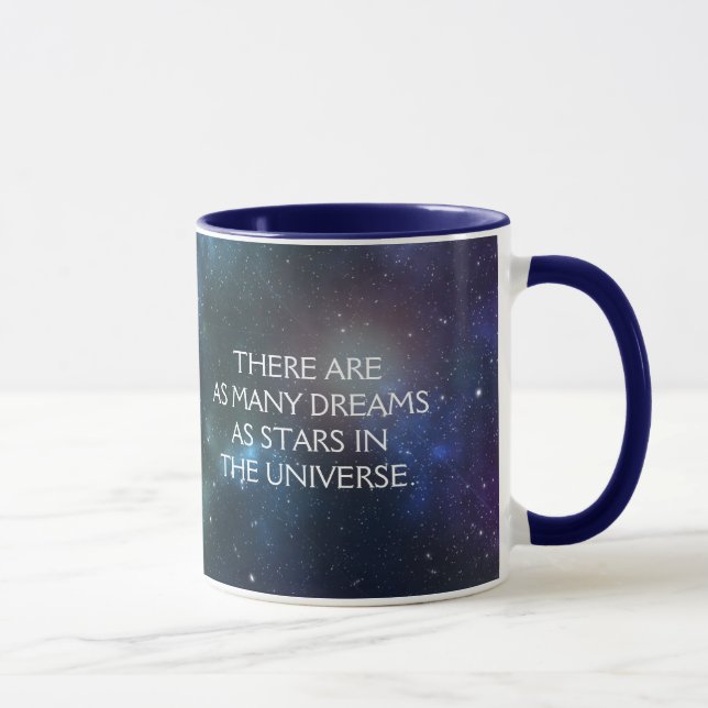 Starfield with Multicolored Cosmic Dust Mug (Right)