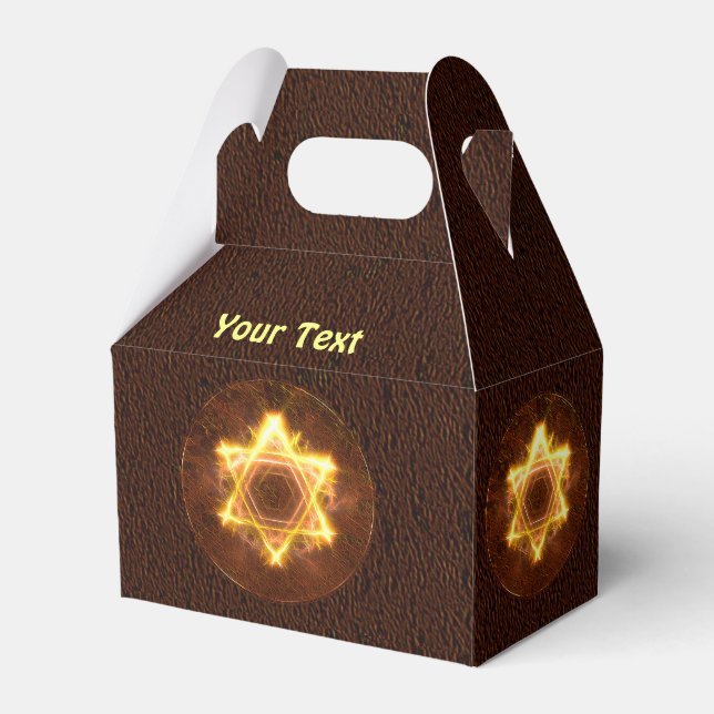 Starfire Fractal Favour Box (Front Side)