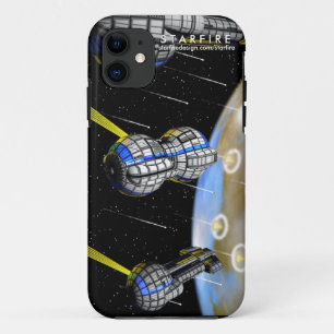 STARFIRE Planetary Bombardment! iPhone 11 Case