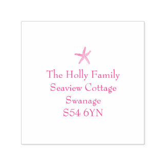 Starfish Address Stamp