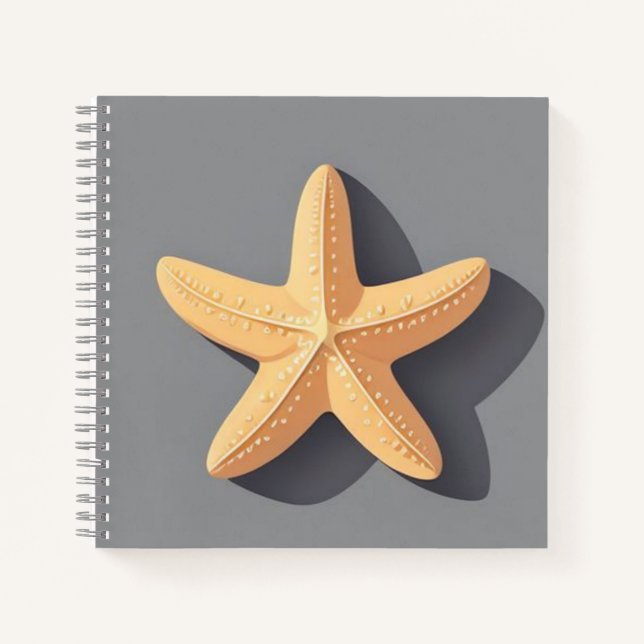 Starfish and Its Shadow Notebook (Front)