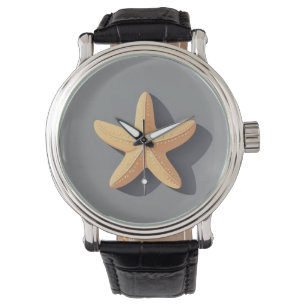 Starfish and Its Shadow Watch