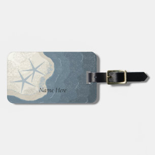 Starfish and Ocean Luggage Tag
