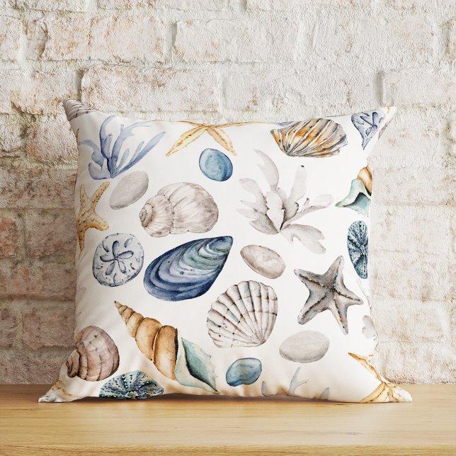 Starfish And Seashell Summer Cushion (Creator Uploaded)
