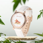 Starfish and shells eWatch Watch<br><div class="desc">Elegant starfish and sea shells wrist watch
Gift for her</div>
