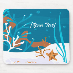 Starfish Aquatic Aqua Mousepad
