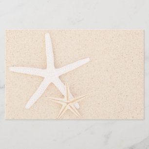 Starfish at the Beach Stationery