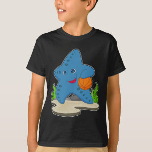 Starfish Basketball Player Basketball T-Shirt
