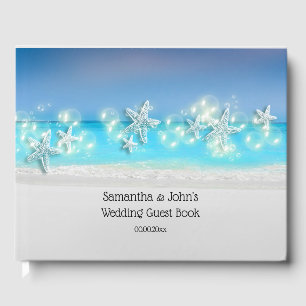 Starfish beach blue waters tropical register guest book