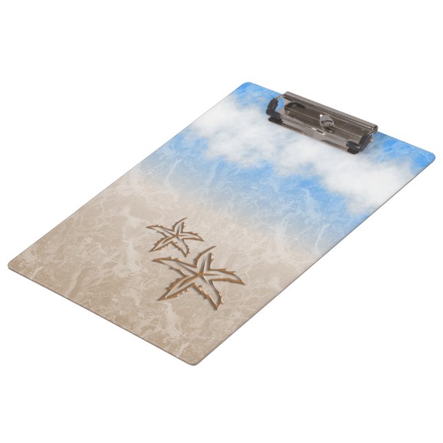 Starfish Beach Clipboard (Angled)
