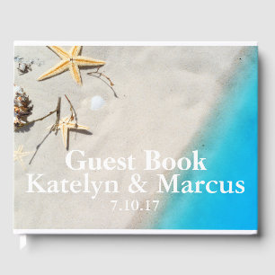 Starfish Beach Destination Wedding Guest Book