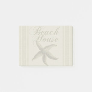 Starfish Beach House Seashore Coastal Post-it Notes