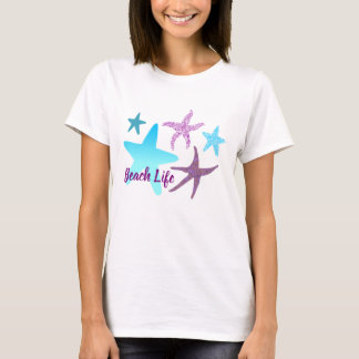 Starfish Beach Life Tee For Women
